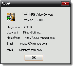 WinMPG Video Converter 9.2.9.0