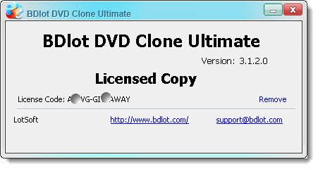 BDlot DVD Clone Ultimate 3.1.2.0 
